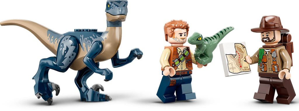 LEGO Jurassic World 75942 Velociraptor: Rettungsmission mit dem Doppeldecker | ©LEGO Gruppe