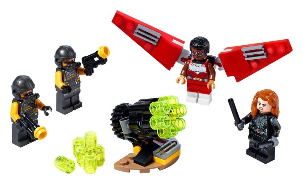 LEGO Marvel Super Heroes 40418 Falcon™ und Black Widow machen gemeinsame Sache | ©LEGO Gruppe