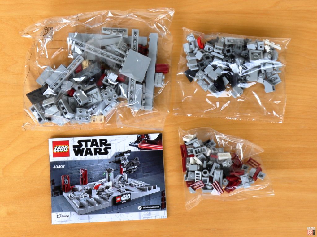 LEGO Star Wars 40407 Schlacht um den zweiten Todesstern - Inhalt | ©2020 Brickzeit