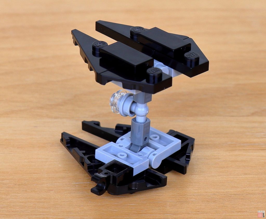LEGO Star Wars 40407 - TIE-Interceptor zusammengebaut | ©2020 Brickzeit