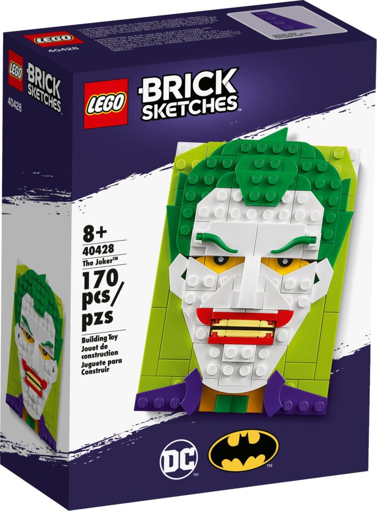 LEGO Brick Sketches 40428 Joker | ©LEGO Gruppe