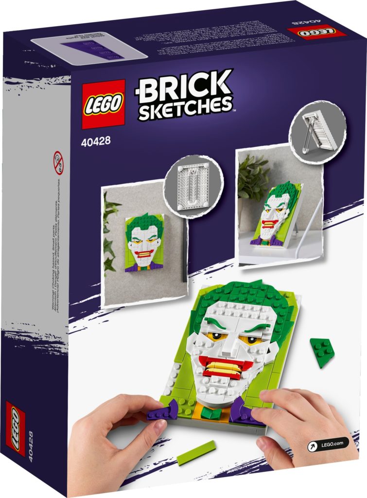 LEGO Brick Sketches 40428 Joker | ©LEGO Gruppe
