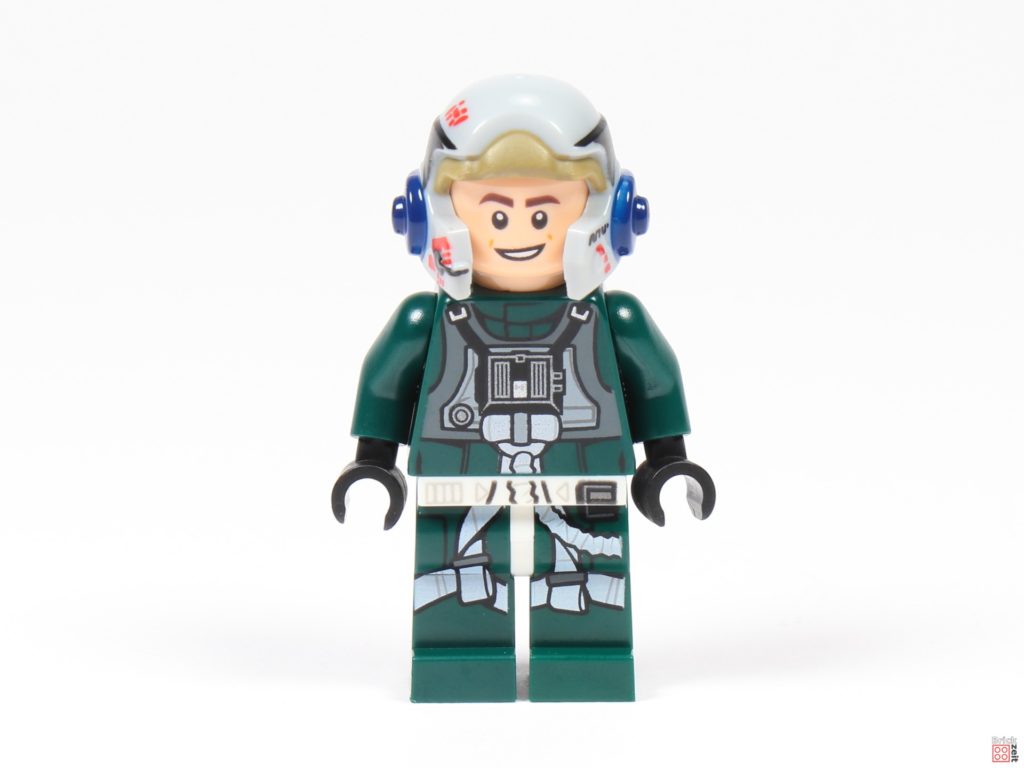 LEGO Star Wars 75275 - A-Wing Pilot, Vorderseite | ©2020 Brickzeit
