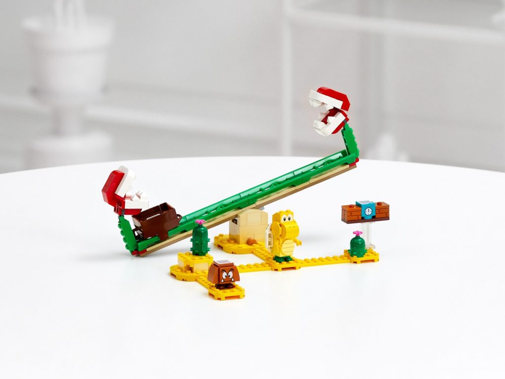 LEGO Super Mario 71365 Piranha-Pflanze-Powerwippe – Erweiterungsset | ©LEGO Gruppe