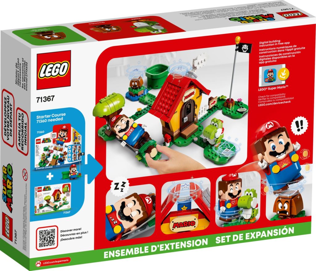 LEGO Super Mario 71367 Marios Haus und Yoshi – Erweiterungsset | ©LEGO Gruppe