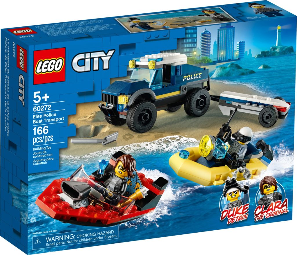 LEGO City 60272 Transport des Polizeiboots | ©LEGO Gruppe