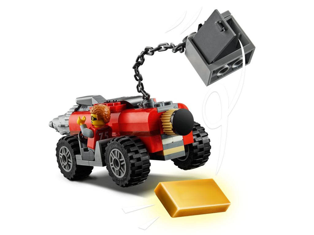 LEGO City 60273 Verfolgung des Bohrfahrzeugs | ©LEGO Gruppe