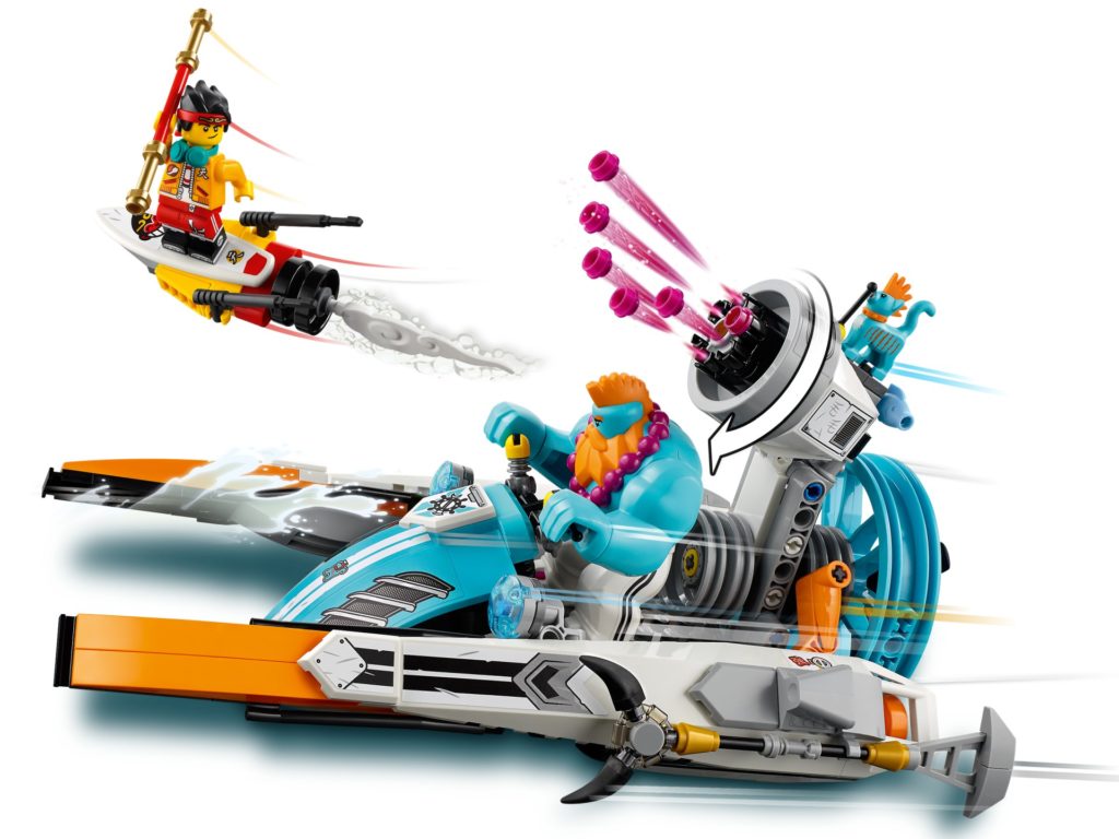 LEGO Monkie Kid 80014 Sandys Schnellboot | ©LEGO Gruppe