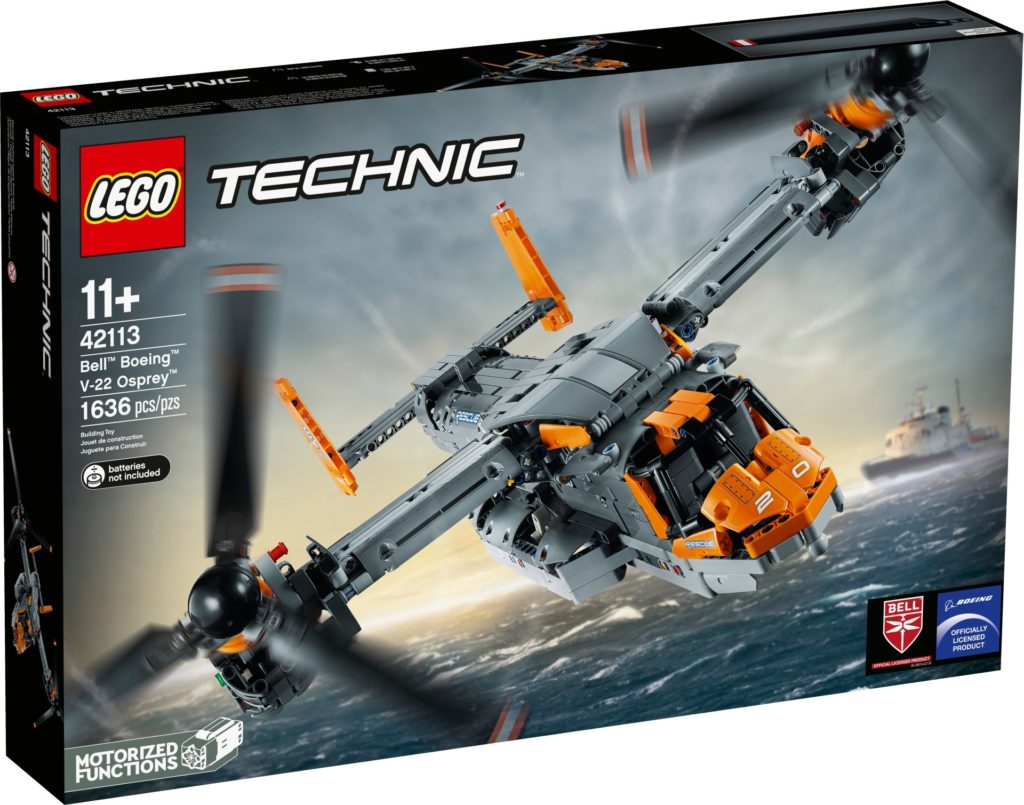 LEGO Technic 42113 Bell™ Boeing™ V-22 Osprey™ | ©LEGO Gruppe