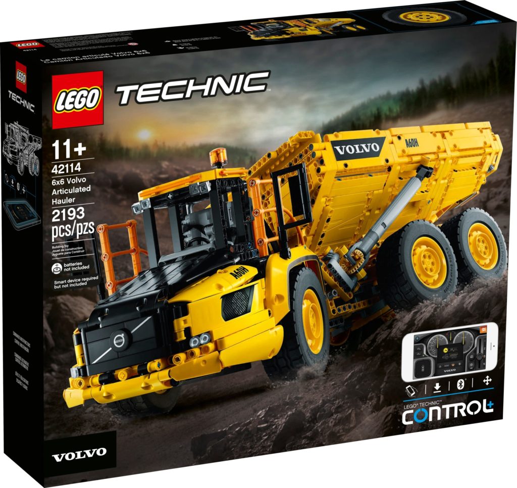LEGO Technic 42144 Knickgelenkter Volvo-Dumper (6x6) | ©LEGO Gruppe