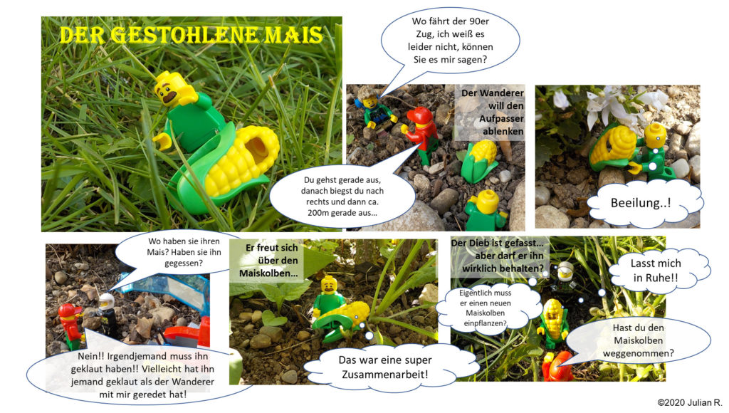 Der gestohlene Mais - LEGO-Comic | ©2020 Julian R.