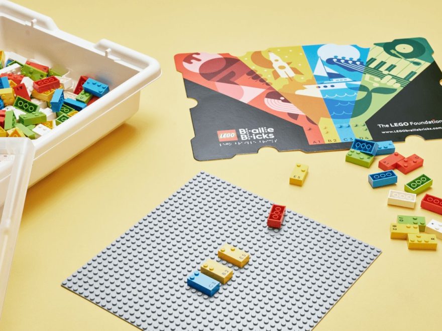 LEGO Braille Steine | ©LEGO Gruppe