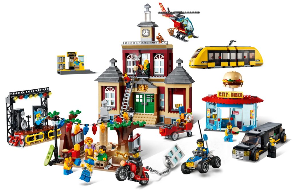 Bilder LEGO City 60271 Stadtplatz | ©LEGO Gruppe