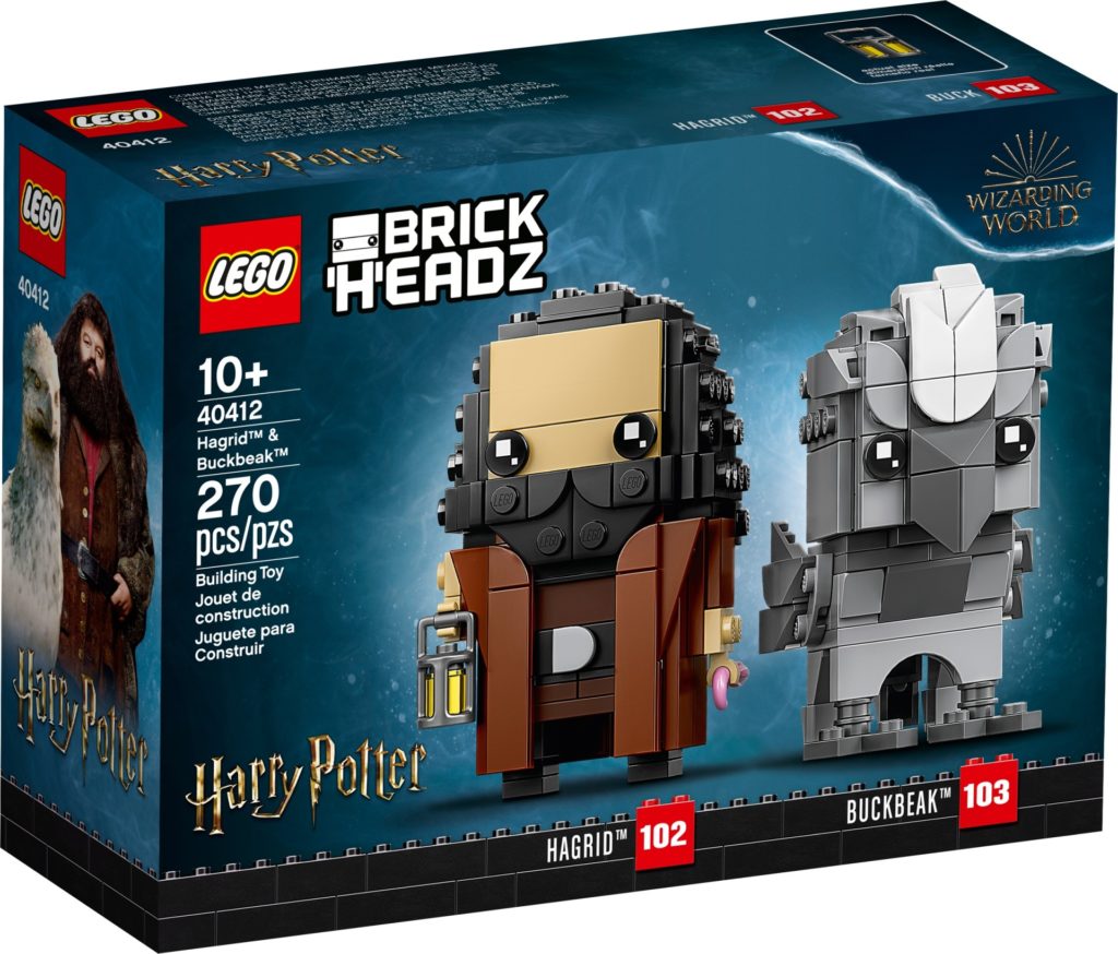 LEGO Harry Potter 40412 Brickheadz - Hagrid™ und Seidenschnabel | ©LEGO Gruppe
