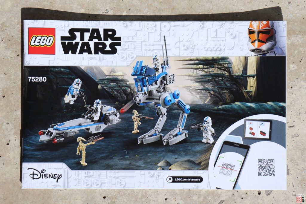 LEGO Star Wars 75280 501st Legion Clone Troopers - Anleitung | ©2020 Brickzeit