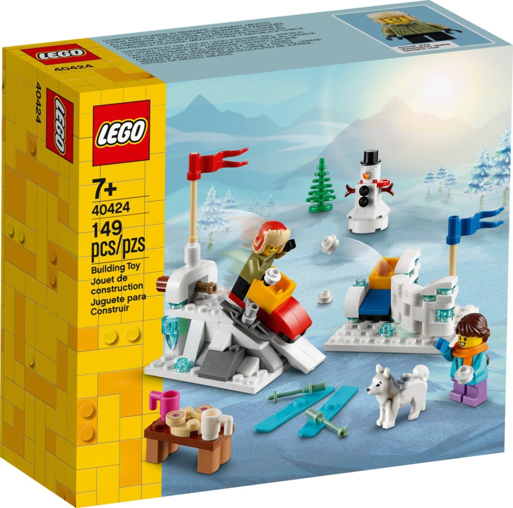 LEGO 40424 Schneeballschlacht | ©LEGO Gruppe