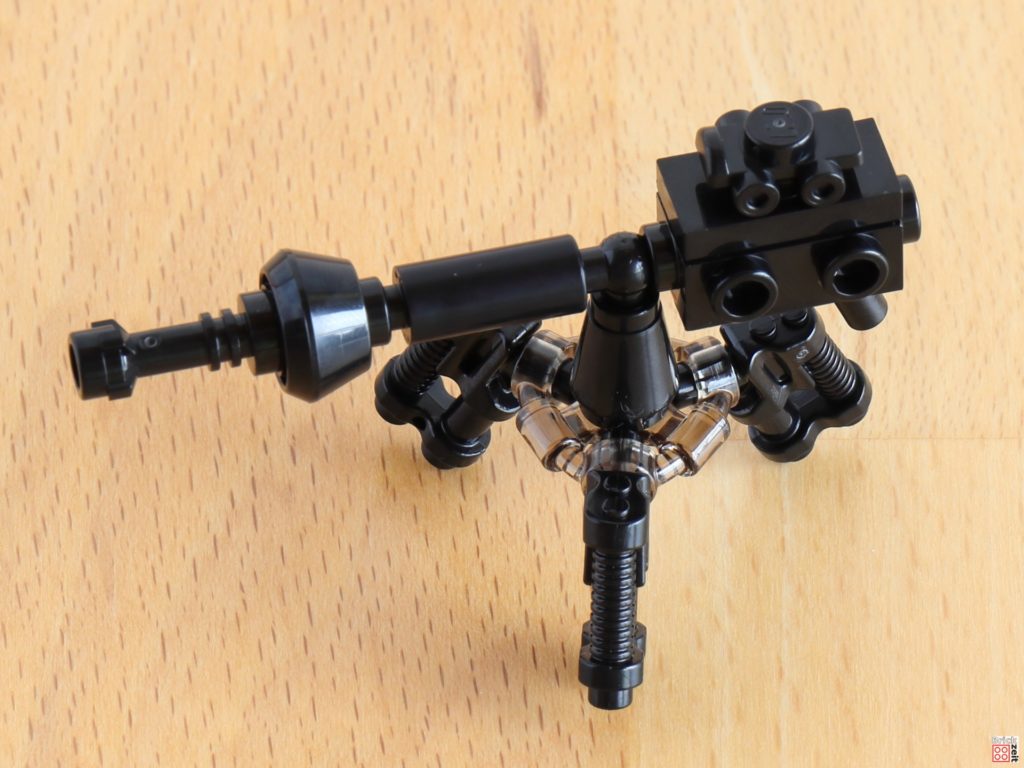 LEGO 75288 - Bauabschnitt 1, fertige E-Netz-Blasterkanone | ©Brickzeit