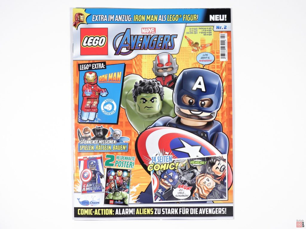 LEGO Marvel Avengers Magazin Nr. 2 - Cover | ©Brickzeit