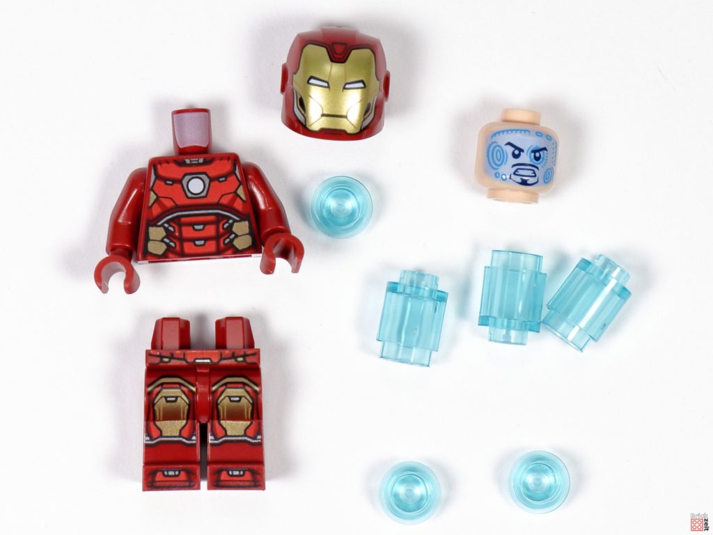 LEGO Iron Man Minifigur Polybag-Einzelteile | ©Brickzeit