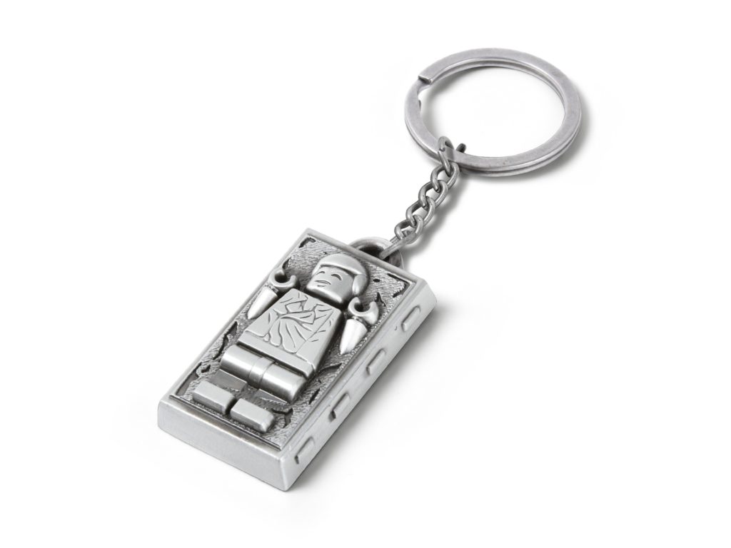 LEGO® Star Wars™ Han Solo™ Karbonit-Schlüsselanhänger aus Metall (5006363) | ©LEGO Gruppe