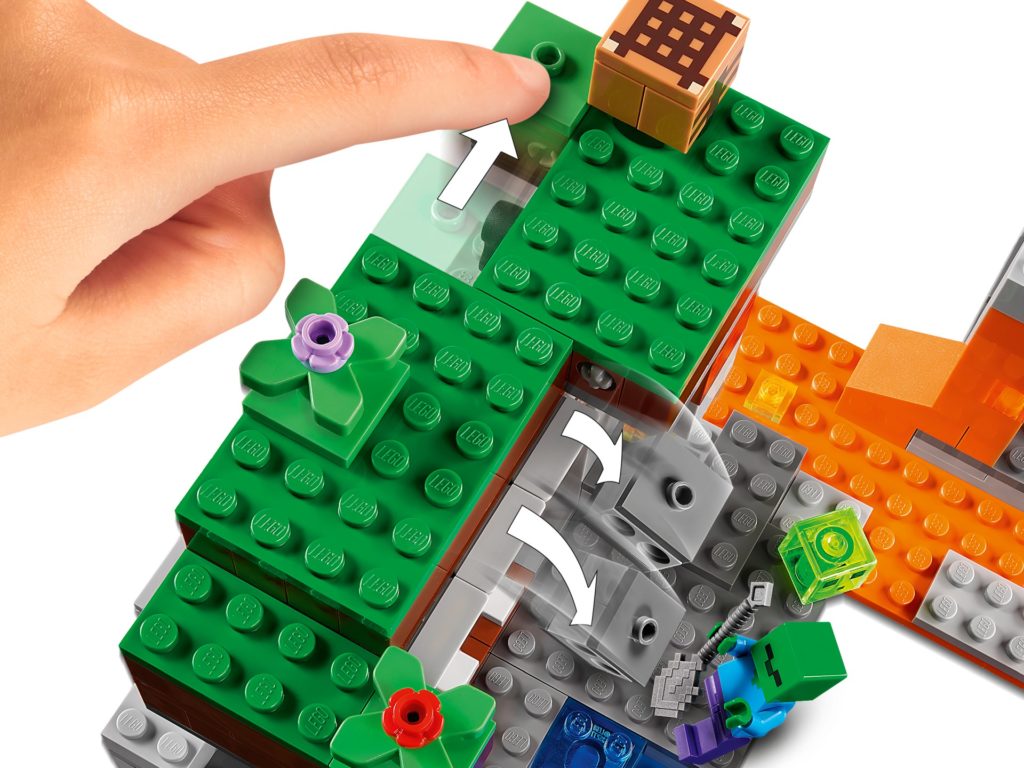 LEGO Minecraft 21166 Die verlassene Mine | ©LEGO Gruppe