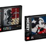 LEGO Arts Hogwarts Wappen und Mickey Mouse ab 1. Januar 2021 verfügbar | ©LEGO Gruppe
