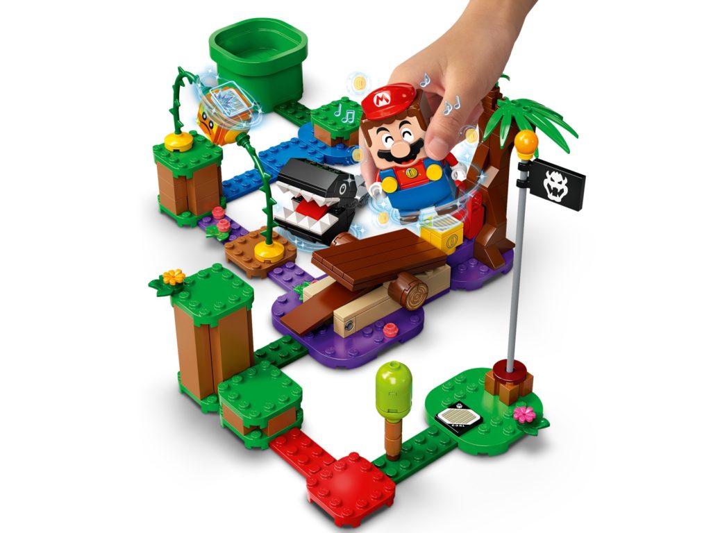 LEGO Super Mario 71381 Begegnung mit dem Kettenhund – Erweiterungsset | ©LEGO Gruppe