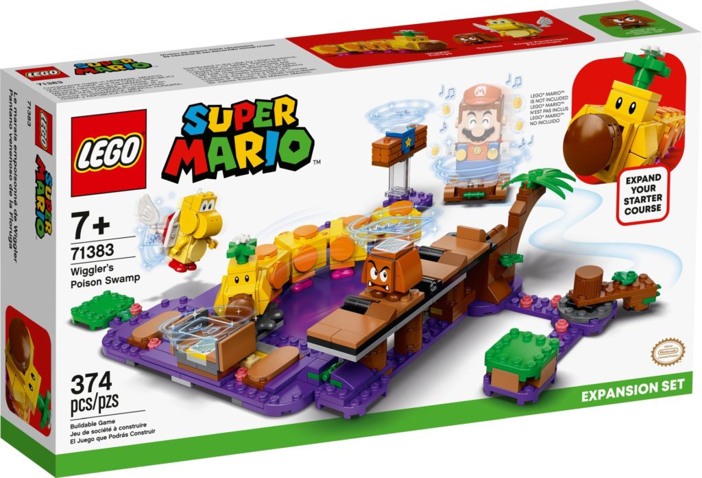 LEGO Super Mario 71383 Wigglers Giftsumpf – Erweiterungsset | ©LEGO Gruppe