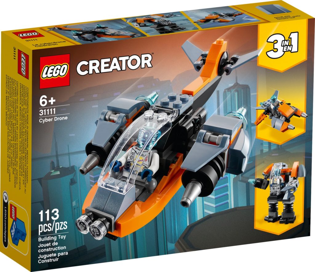 LEGO Creator 3-in-1 31111 Cyber-Drohne | ©LEGO Gruppe