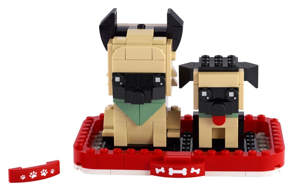 LEGO Brickheadz 40440 Deutscher Schäferhund | ©LEGO Gruppe