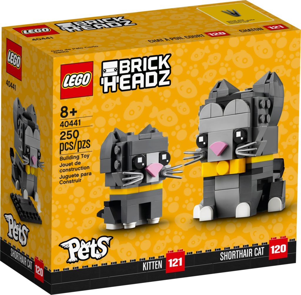 LEGO Brickheadz 40441 Kurzhaarkatzen | ©LEGO Gruppe