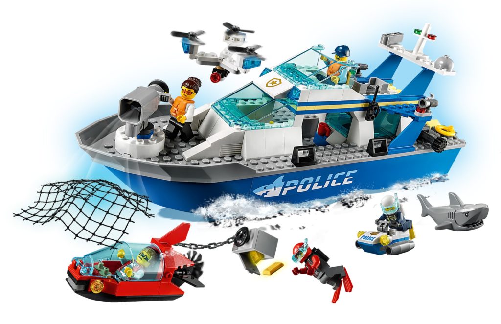 LEGO City 60277 Polizeiboot | ©LEGO Gruppe