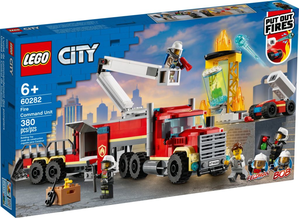 LEGO City 60282 Mobile Feuerwehreinsatzzentrale | ©LEGO Gruppe
