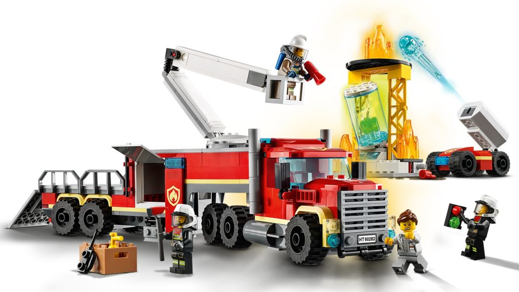 LEGO City 60282 Mobile Feuerwehreinsatzzentrale | ©LEGO Gruppe