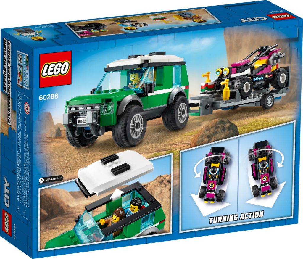 LEGO City 60288 Rennbuggy-Transporter | ©LEGO Gruppe