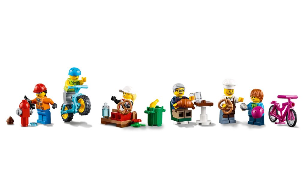 LEGO City 60306 Einkaufsstraße mit Geschäften | ©LEGO Gruppe