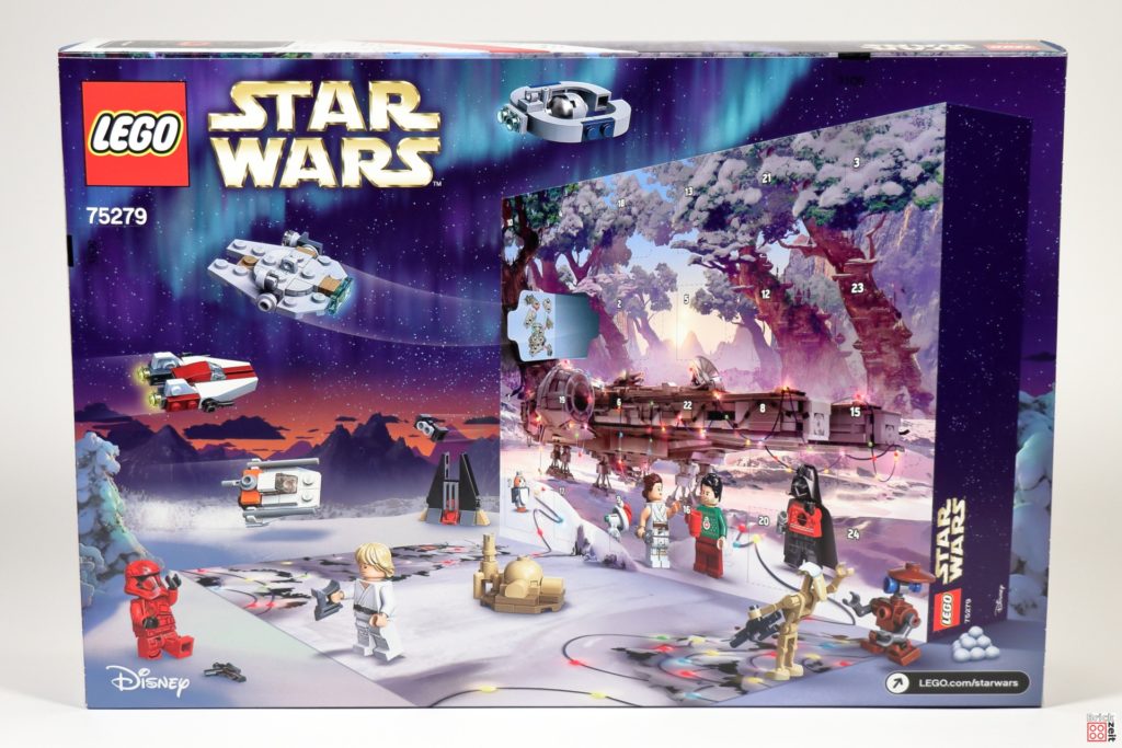 LEGO Star Wars 75279 Adventskalender 2020 - Rückseite | ©Brickzeit