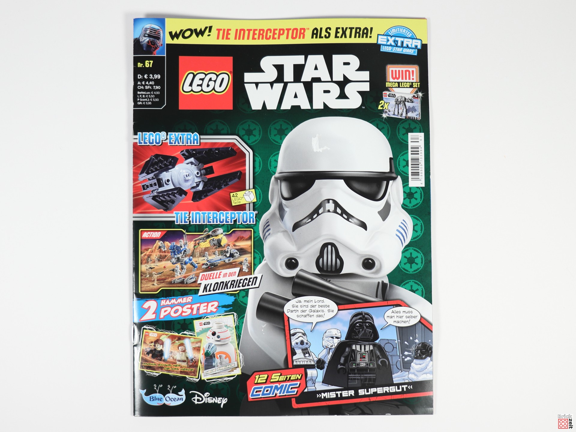 Review   LEGO® Star Wars™ Magazin Nr. 20 Januar 20 mit TIE ...