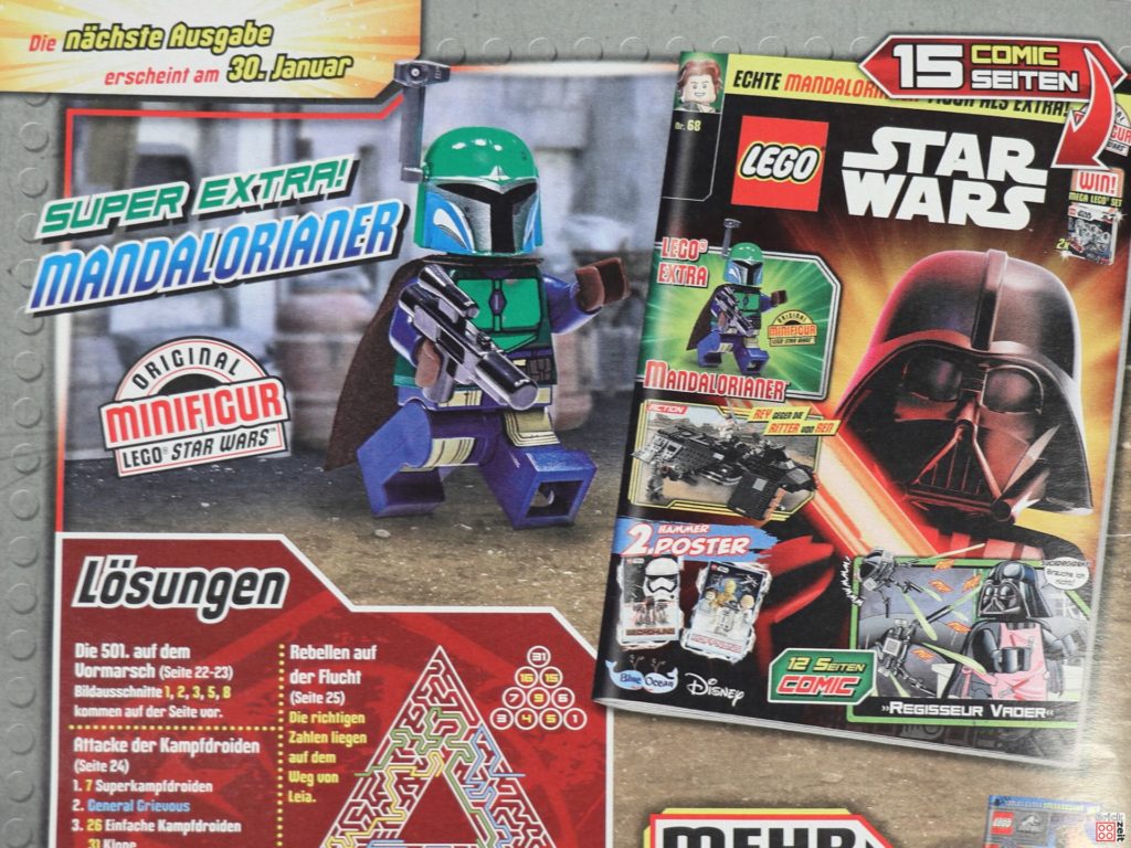Heftvorschau - LEGO Star Wars Magazin Nr. 68 mit Mandalorianerin | ©Brickzeit
