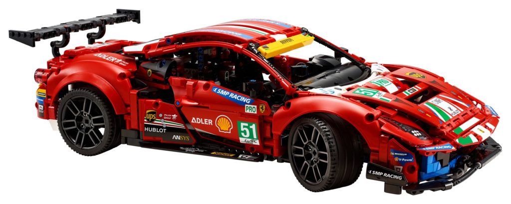 LEGO Technic 42125 Ferrari 488 GTE AF Corse #51 | ©LEGO Gruppe