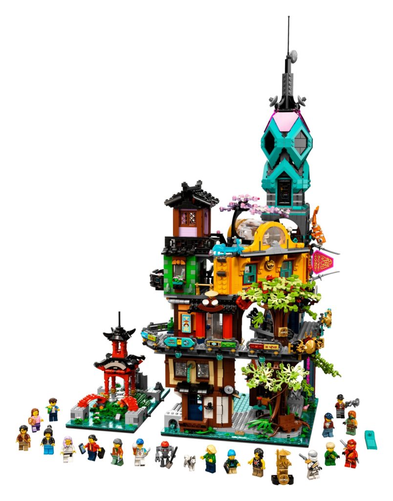 LEGO 71741 Die Gärten von NINJAGO City | ©LEGO Gruppe