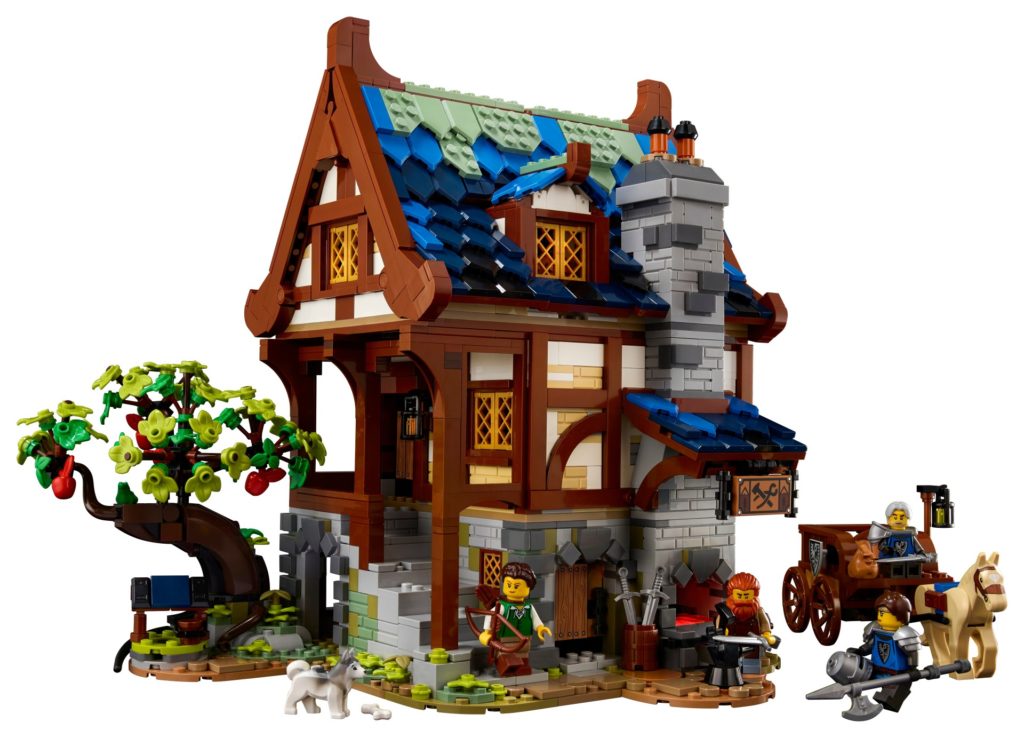 LEGO IDEAS 21325 Mittelalterliche Schmiede | ©LEGO Gruppe