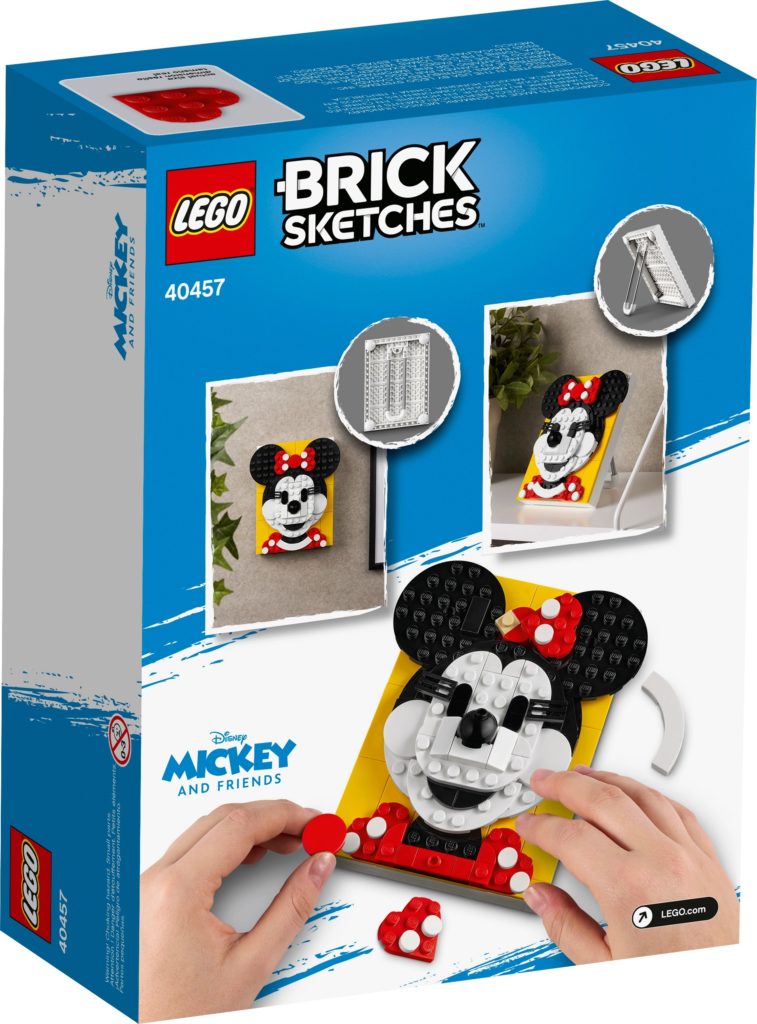 LEGO Brick Sketches 40457 Minnie Maus | ©LEGO Gruppe