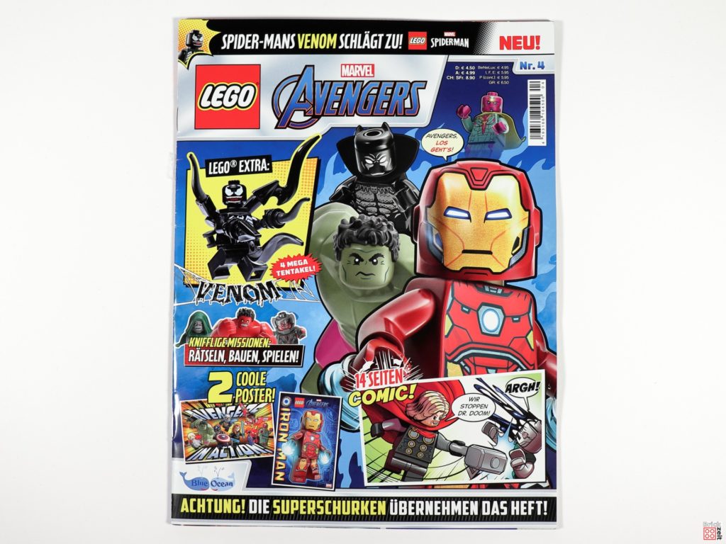 LEGO Marvel Avengers Magazin Nr. 4 - Cover | ©Brickzeit