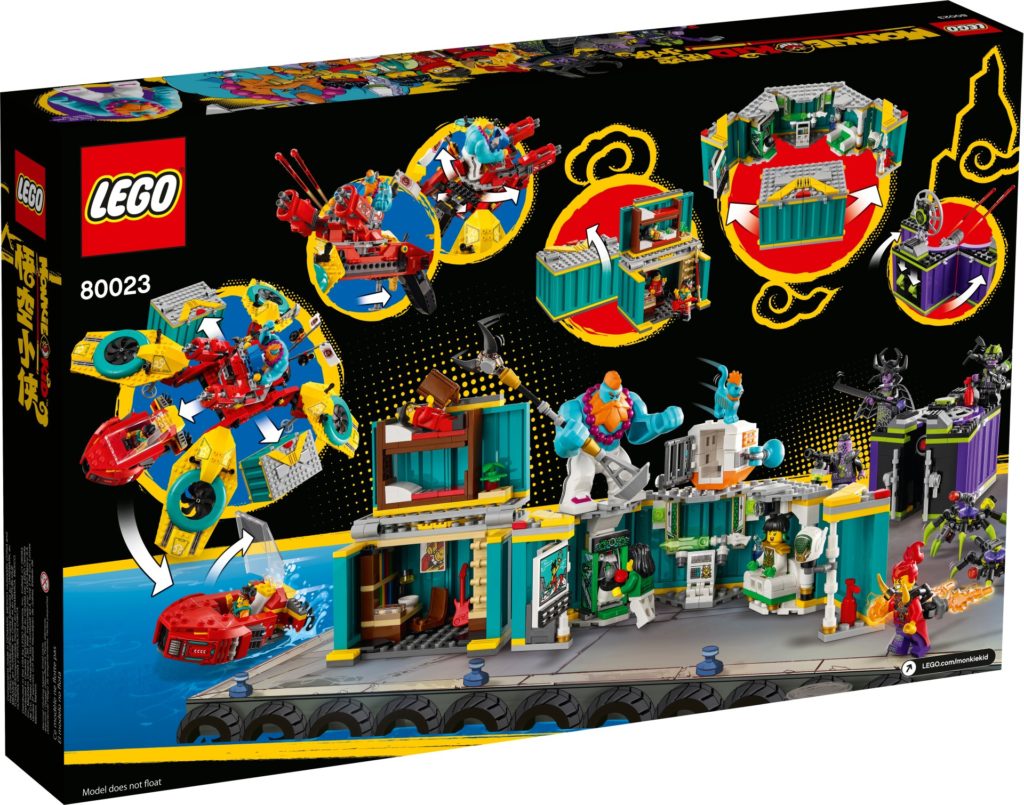 LEGO Monkie Kid 80023 Monkie Kids Hubschrauberdrohne | ©LEGO Gruppe