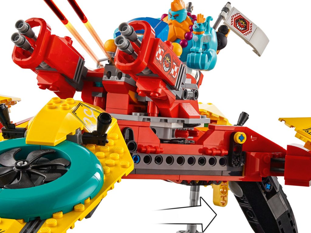 LEGO Monkie Kid 80023 Monkie Kids Hubschrauberdrohne | ©LEGO Gruppe