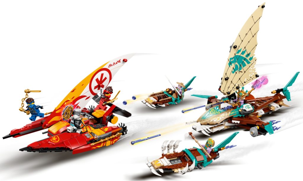 LEGO Ninjago 71748 Duell der Katamarane | ©LEGO Gruppe