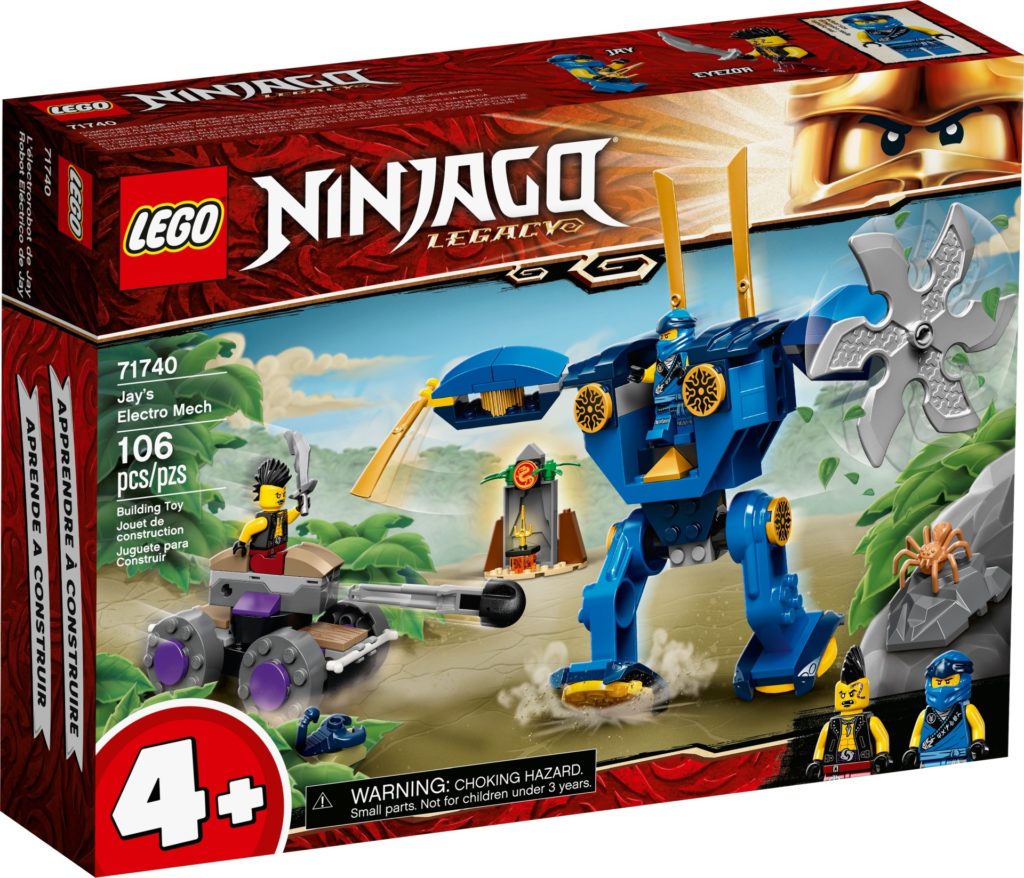 LEGO Ninjago 71740 Jays Elektro-Mech | ©LEGO Gruppe