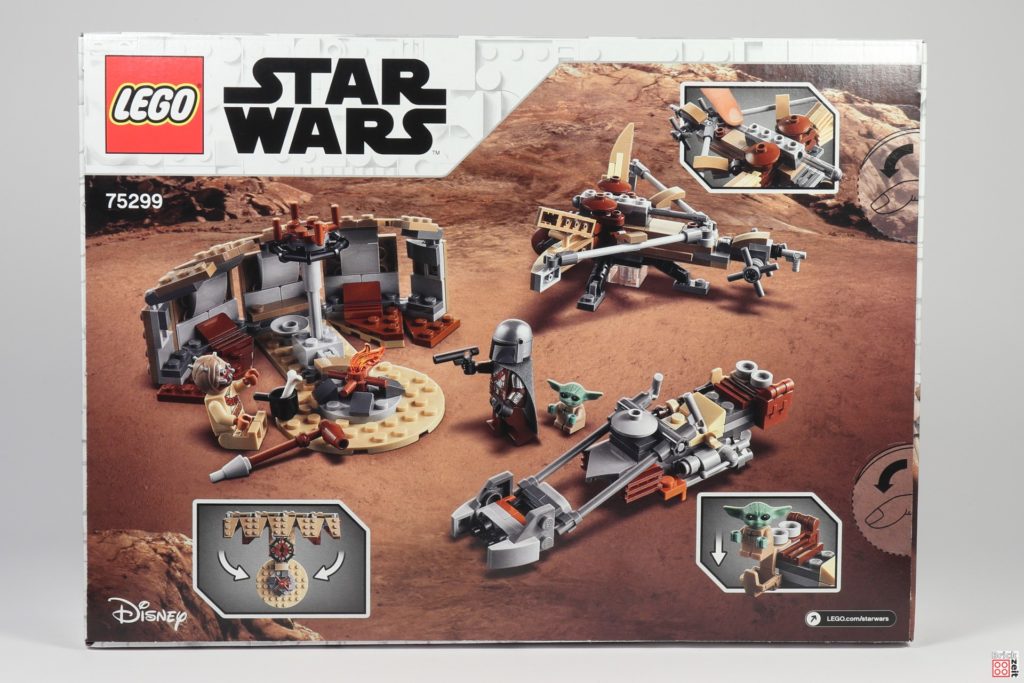 LEGO Star Wars 75299 Ärger auf Tatooine - Packung Rückseite | ©Brickzeit
