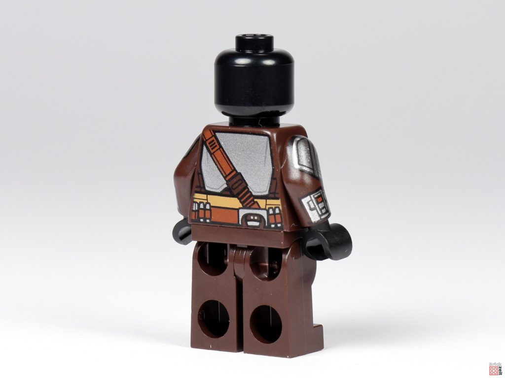 LEGO 75299 - Beskar-Mando ohne Zubehör, hinten rechts | ©Brickzeit